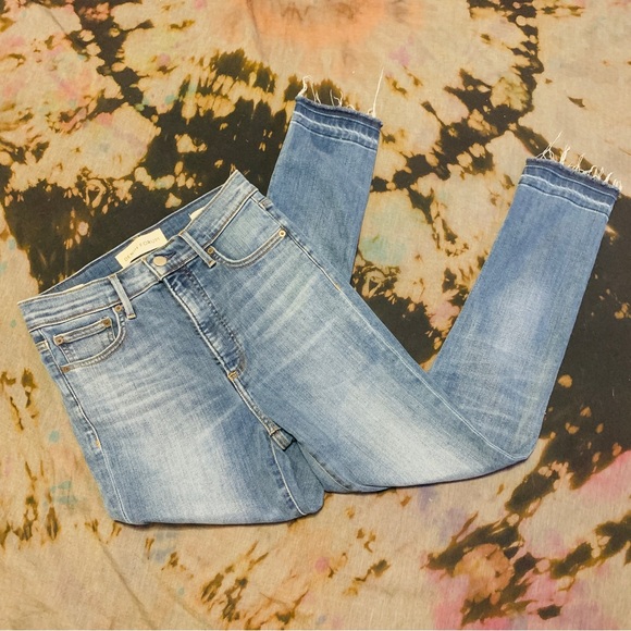Denim Forum ' Lola High Crop' Jeans - Picture 1 of 11
